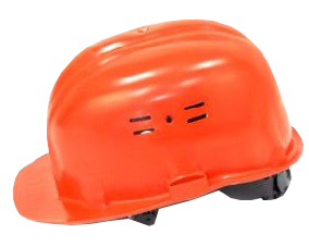 Каска СТРОИТЕЛЬНАЯ оранжевая