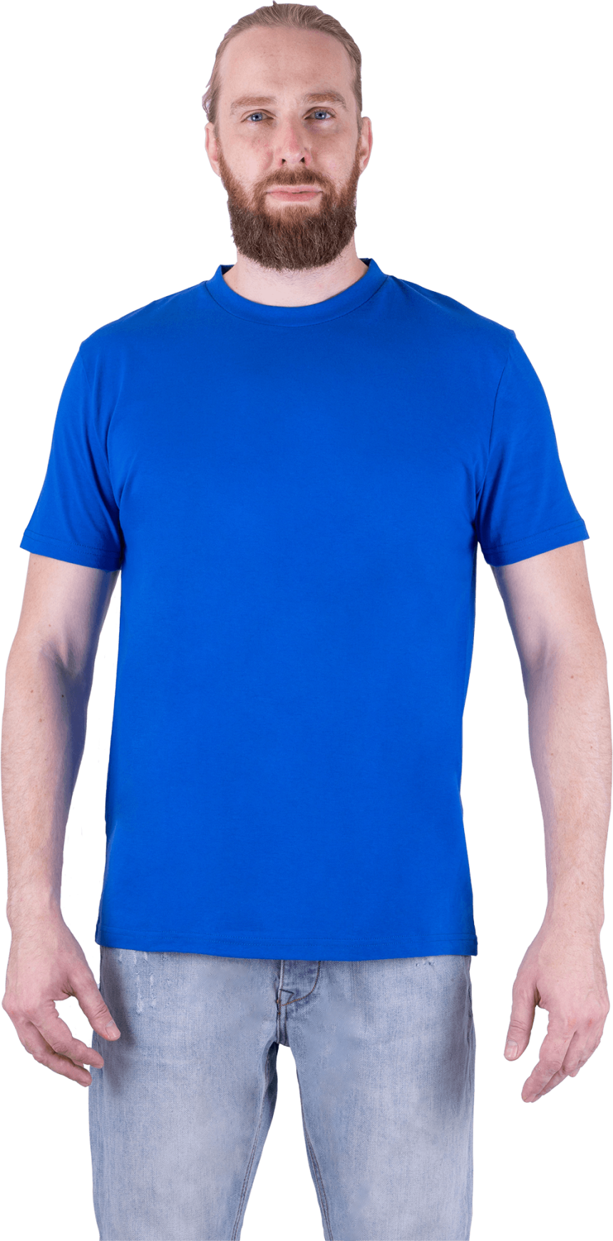 Футболка короткий рукав 160 г/м2, василек