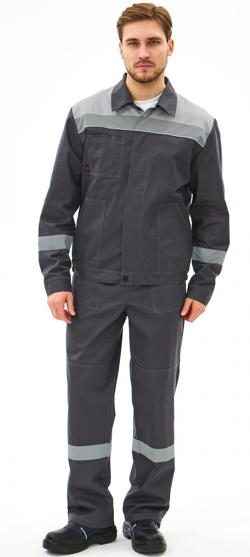 Костюм ЛИПЕЦК-2 СОП CH, т.серый/св.серый