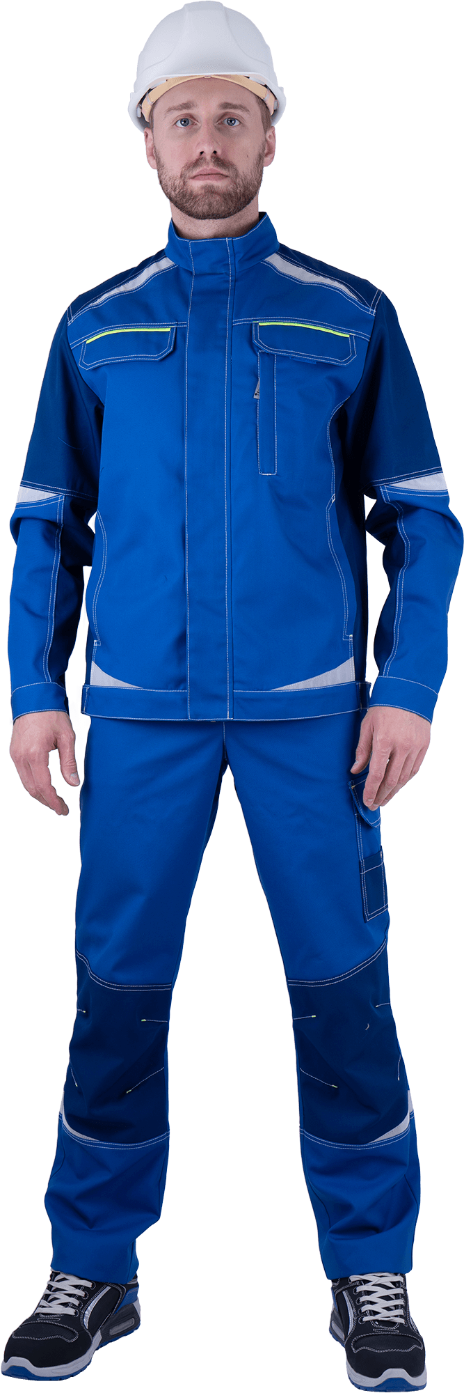 Куртка ТУРБО SAFETY, василек-синий