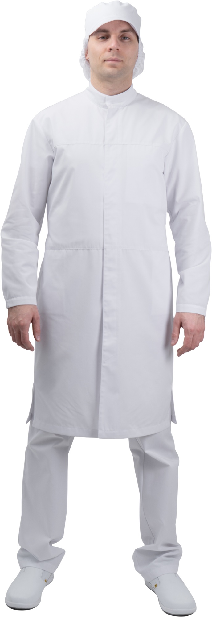 Халат АПРЕЛЬ ХАССП, белый