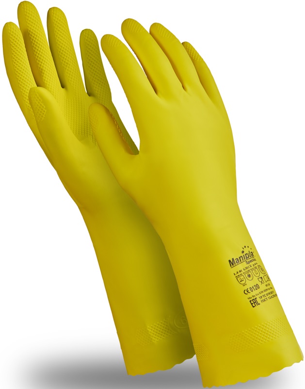 Перчатки БЛЕСК, (L-F-01), латекс 0.40 мм