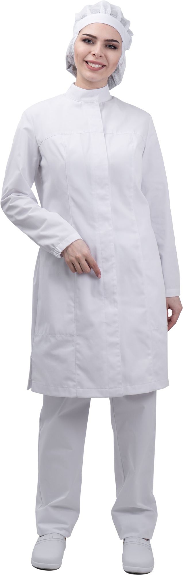 Халат АПРЕЛИЯ ХАССП, белый