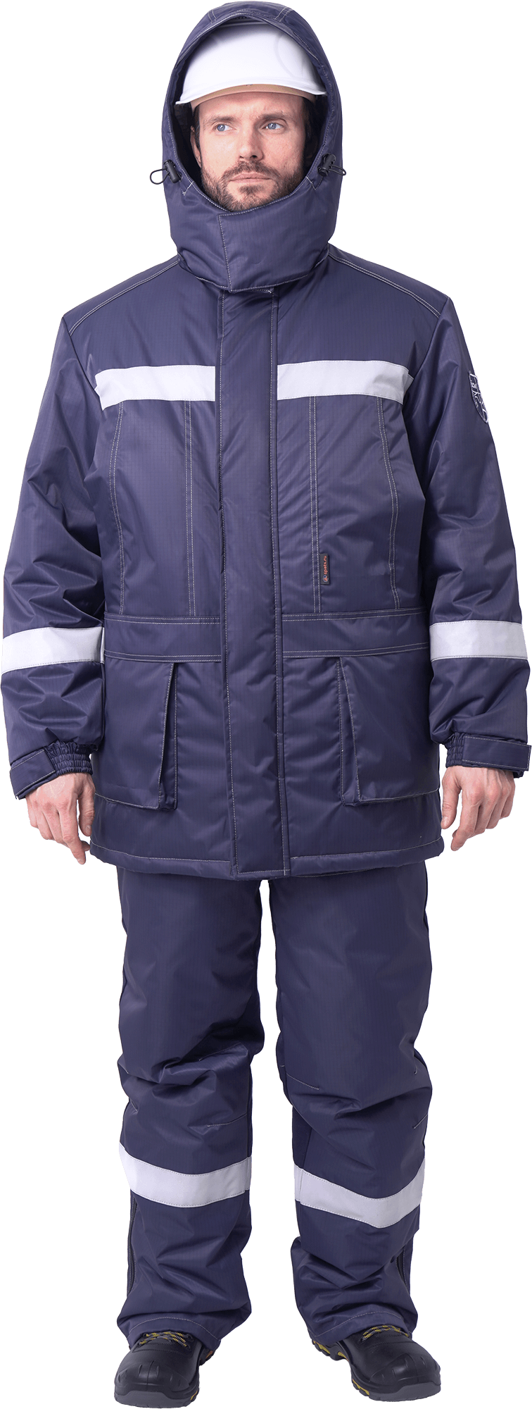 Костюм ПЕТРОЛЕУМ-2 утеплённый, т/синий