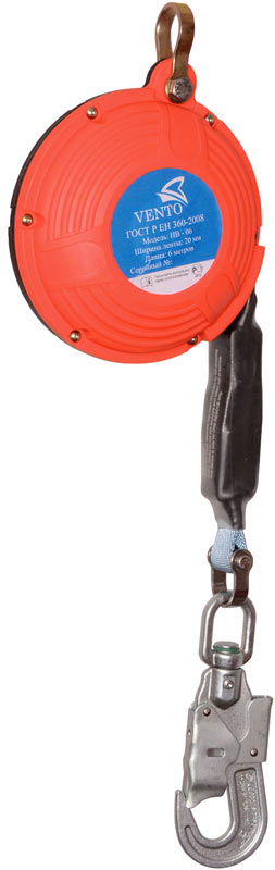 Блокирующее устройство VENTO НВ-06, инерционное, втягивающего типа