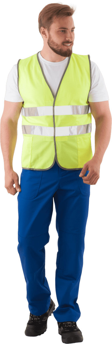 Жилет СИГНАЛЬНЫЙ, лимонный