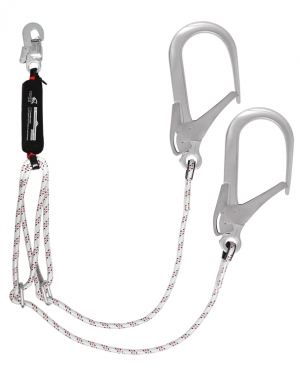 Строп VENTO  аВ22р, канат, регулируемый, двойной, амортизатор, карабины (м+2б)