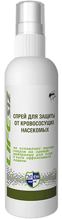 Спрей ЭЛЕН 100 мл репеллент от кровососущих насекомых