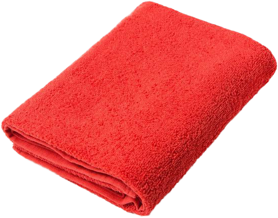 Полотенце махровое 70х140, Красное