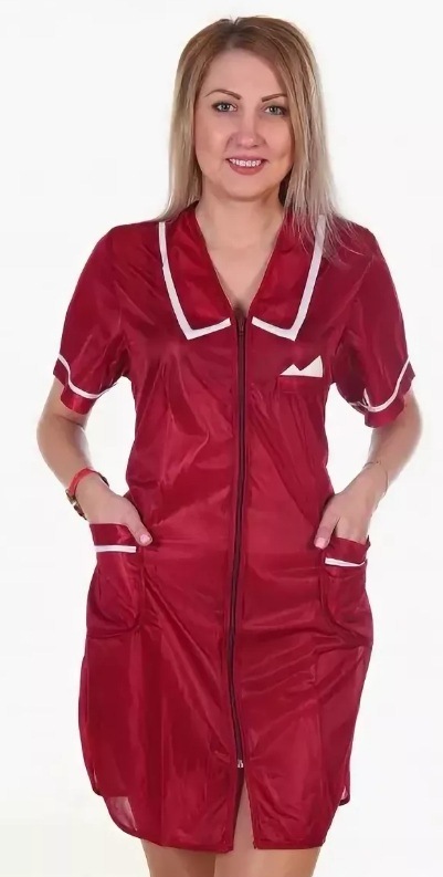 Халат КОРОТКИЙ на молнии