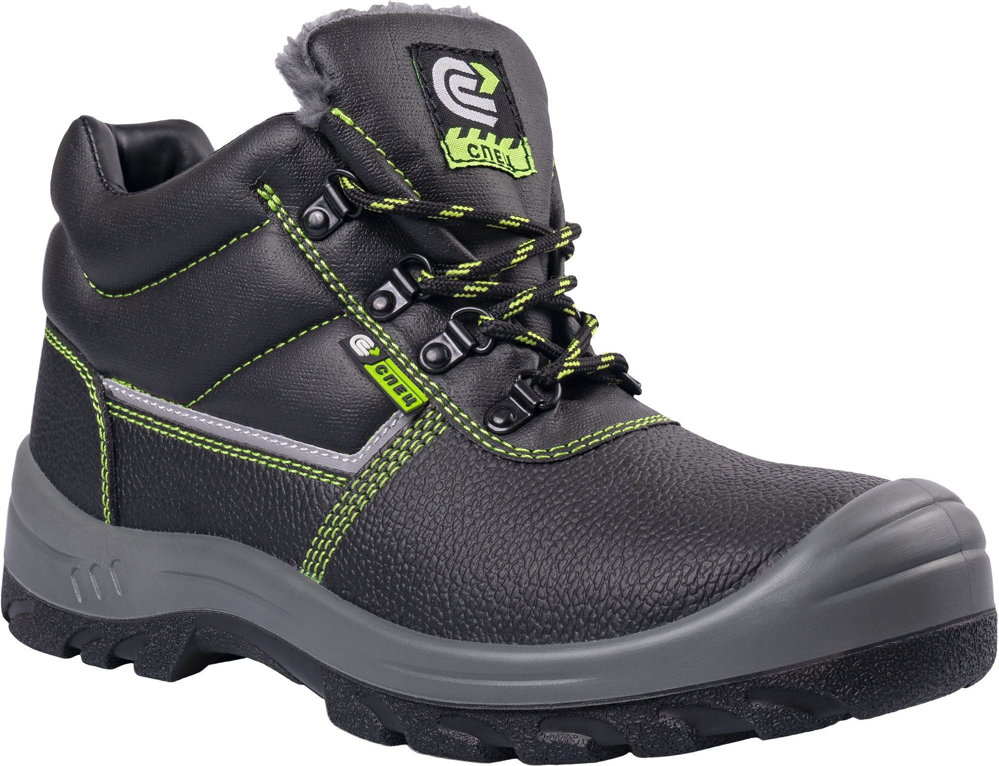 Ботинки СПЕЦ® иск. мех, ПУ/ПУ