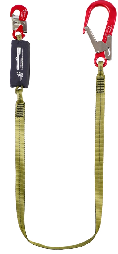 Строп VENTO  аТ12, искробезопасный, амортизатор, карабины (м+б)