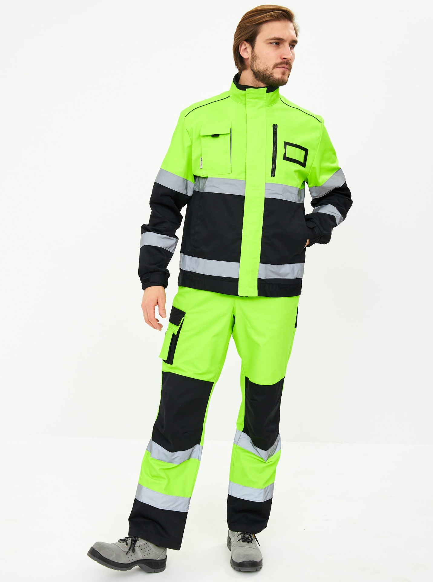 Костюм сигнальный ProfLine Specialist-2 желтый/черный