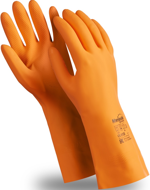 Перчатки ЦЕТРА, (L-F-04), латекс 0.75 мм