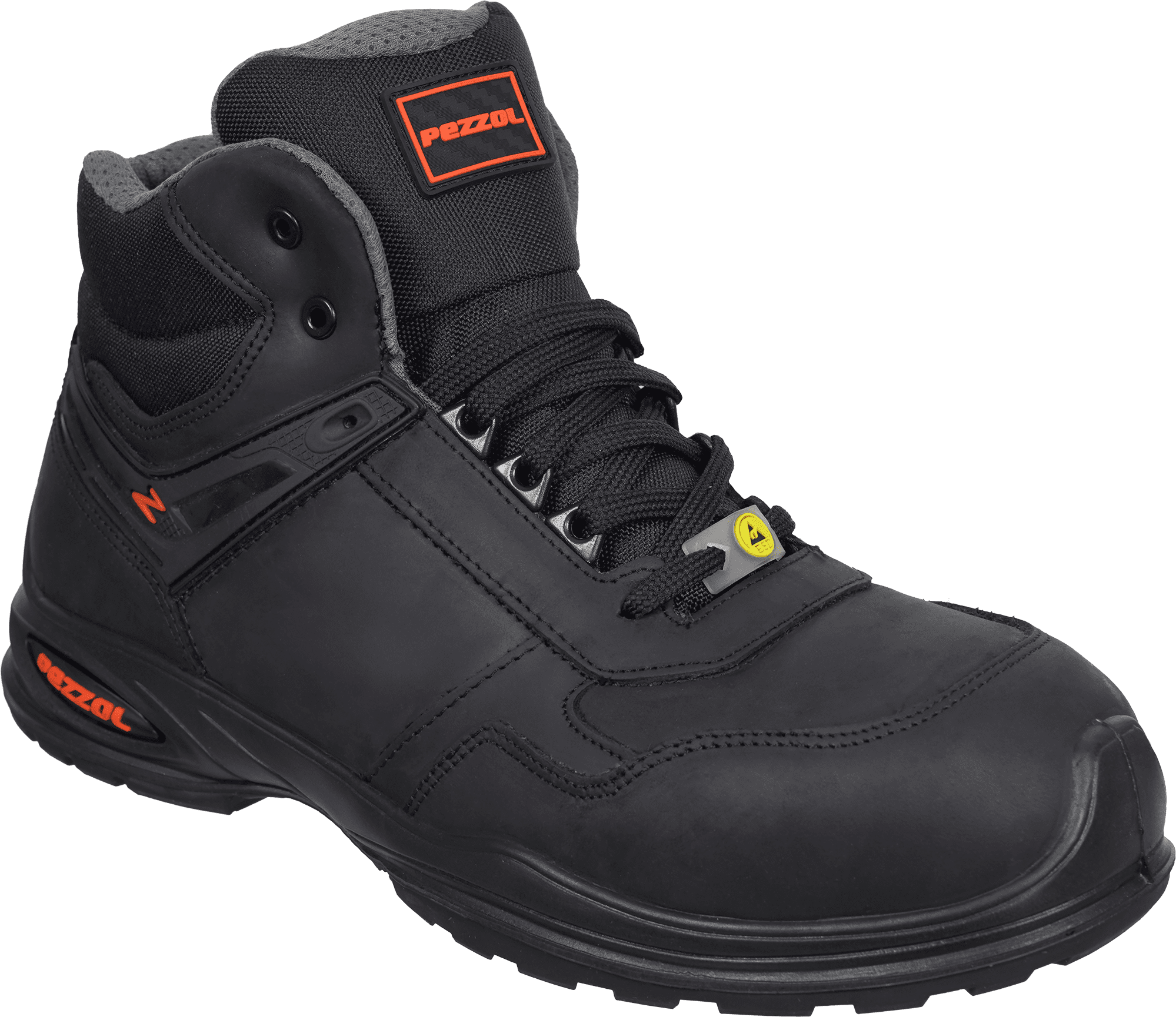 Ботинки PEZZOL™ BIARRITZ (БИАРРИЦ) с КП и КС, кожа, ПУ/резина
