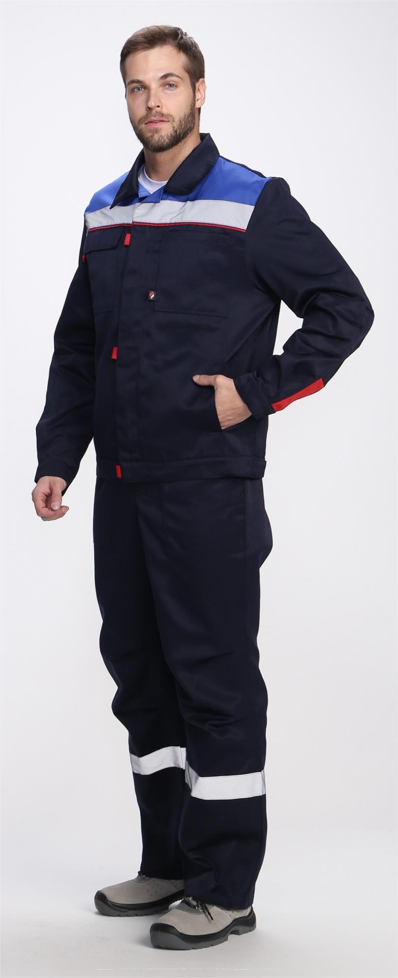 Костюм ФАВОРИТ-2 СОП, т.синий/васильковый