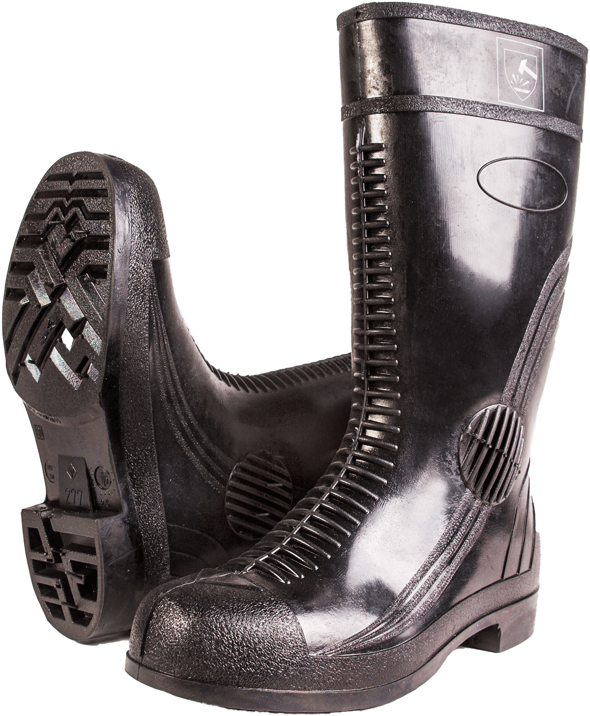 Сапоги резиновые КАРБОН с КП