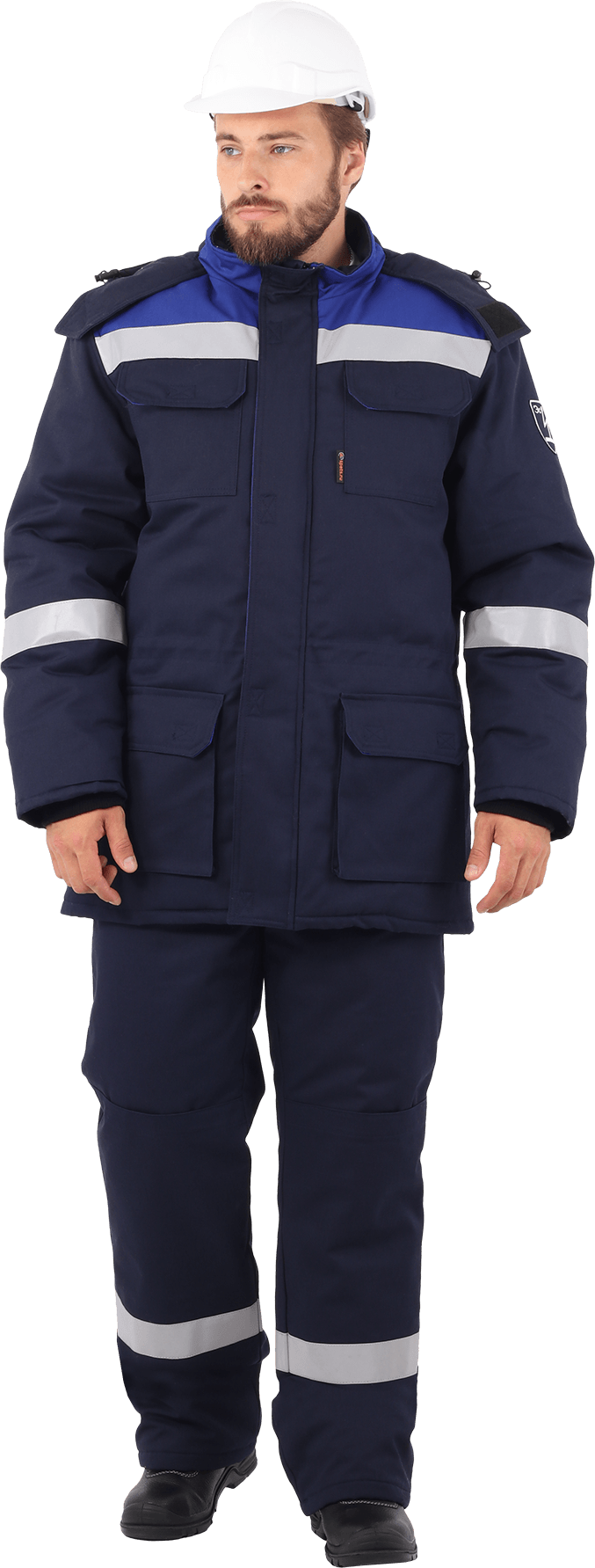 Костюм АНТИСТАТ утепленный, т.синий-василёк