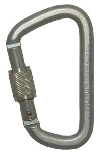 Карабин VENTO 0012, сталь, резьбовая муфта, 23 мм