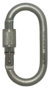 Карабин VENTO 0013, сталь, резьбовая муфта, 16 мм