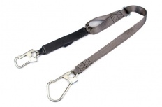 Строп BG 2аАр (КР), лента, 2 карабина, амортизатор, регулируемый