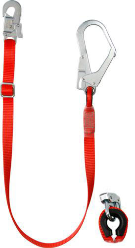 Строп VENTO А12р, лента, регулируемый, карабины (м+б)