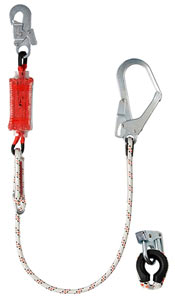 Строп VENTO aВ12р, канат, регулируемый, амортизатор, карабины (м+б)